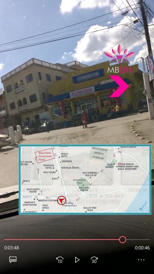 סן איגנאסיו Maya Bella Downtown Hotel מראה חיצוני תמונה